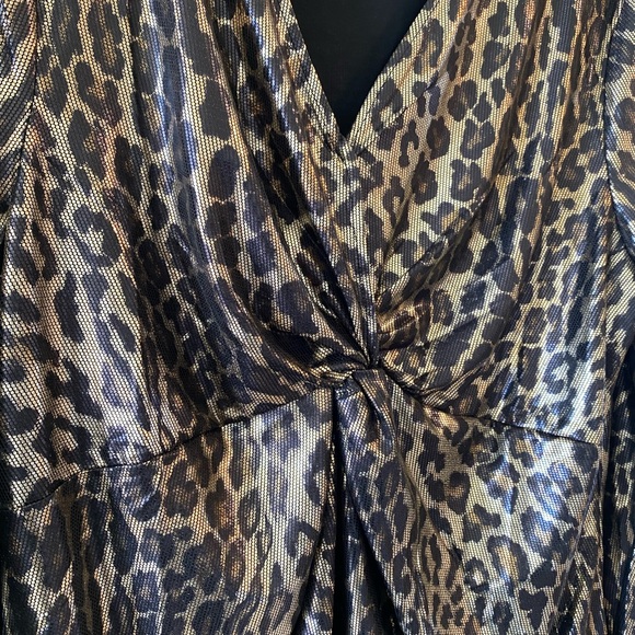 Cheetah Print Blouse - Picture 2 of 6